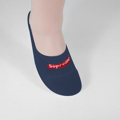 Suprome Legs No Show Invisible Socks Blue